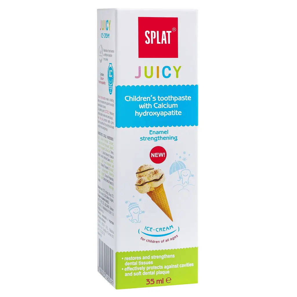 Дитяча зубна паста Splat Juicy Морозиво 35 мл - фото 2