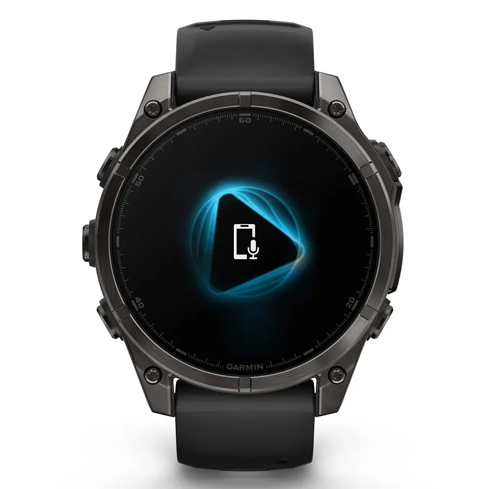 Smart Watch Garmin Fenix ​​8 47mm Sapphire Carbon Gray DLC Titanium Black/Pebble Gray B. (010-02904-29) Global - фото 5