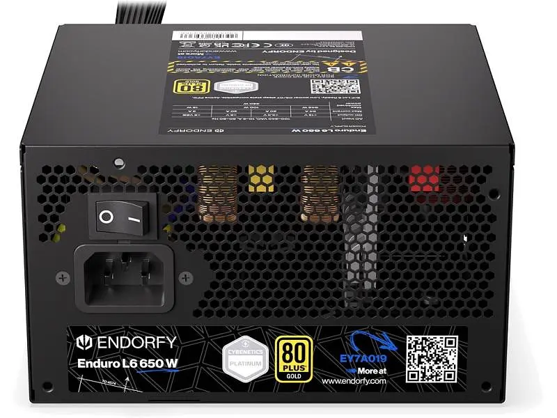 Блок живлення ENDORFY Enduro L6 650W (EY7A019) - фото 4