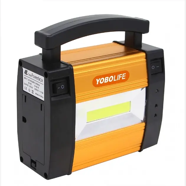 Кемпінговий акумуляторний ліхтар LM-367 (COB + 3xLamp) + сонячна панель + Power Bank (1 режим) - фото 5