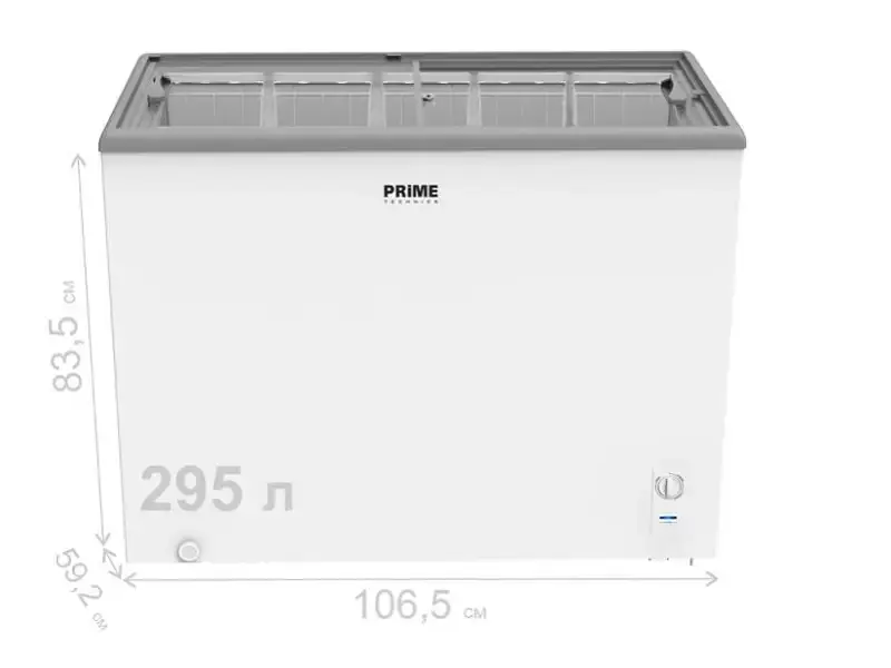 Морозильная витрина Prime Technics CCS 29859 M - фото 3
