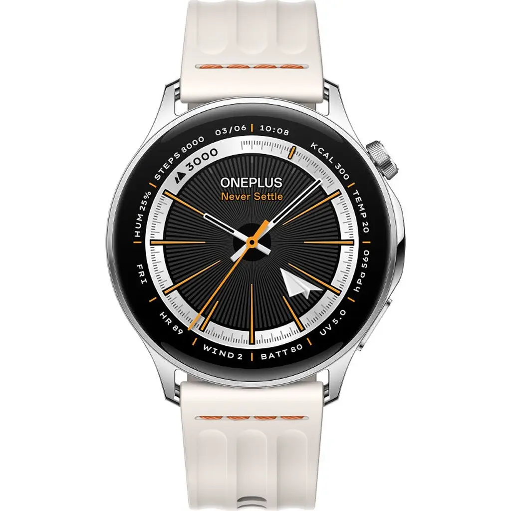 Смарт-годинник OnePlus Watch Lite Silver Steel [157237] - фото 3