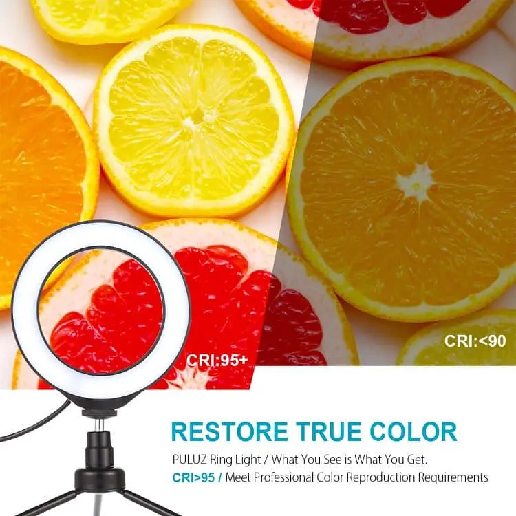 Кильцева USB LED лампа Puluz PU378 6.2" - фото 3