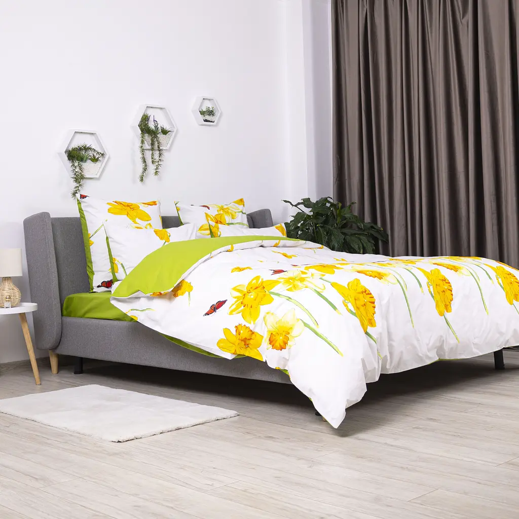 Комплект постільної білизни ТЕП Soft dreams Яскравий нарцис євро (2-03859_29566) - фото 3