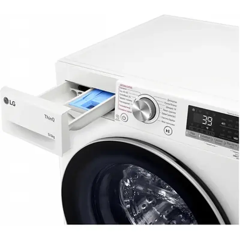 Прально-сушильна машина LG F4V7VG1W - фото 4