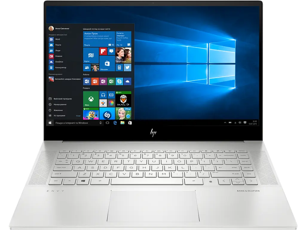 Ноутбук HP ENVY 15-ep0022ur 15.6UHD IPS AG/Intel i9-10885H/32/2x512F/NVD2060-6/W10/Silver (1U9K2EA) - фото 2