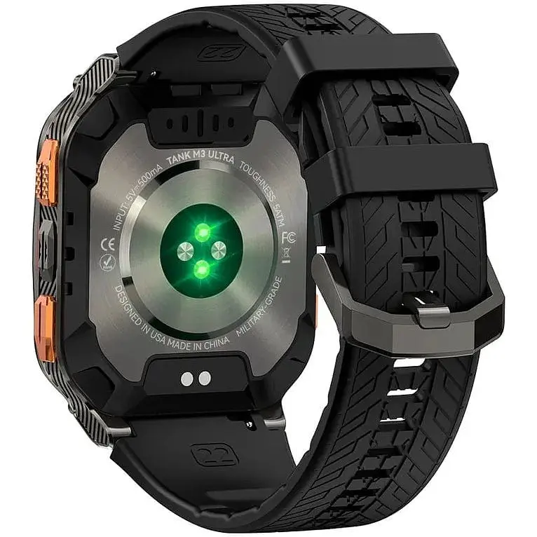 Наручний смарт-годинник Kospet Tank M3 Ultra Black (16427-hbr) - фото 4