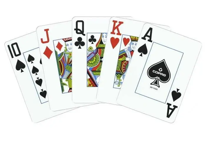 Карти гральні Cartamundi Copag 1546 100% Plastic Jumbo Index (2 колоди) (ВР_КГК1546) - фото 4