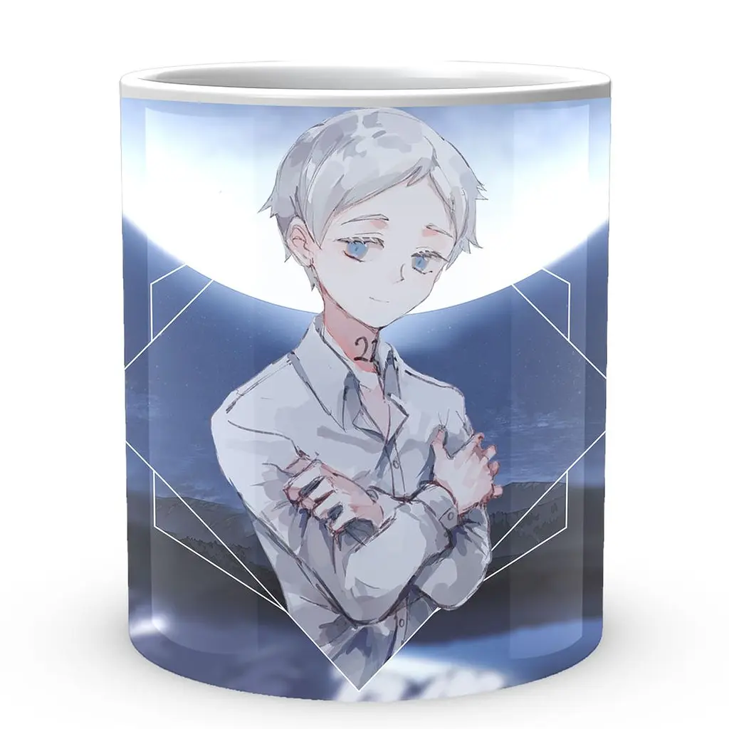 Кухоль GeekLand The Promised Neverland Обіцяний Неверленд Норман NV 02.476 330 мл білий - фото 2