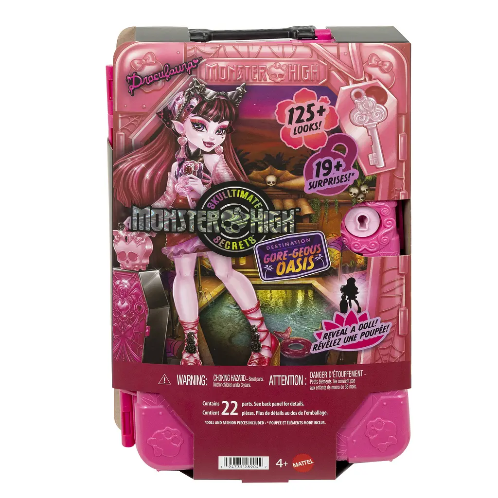 Набор-сюрприз Ужас-секреты Дракулоры серии Кошмарные каникулы Monster High (JDR50) - фото 11