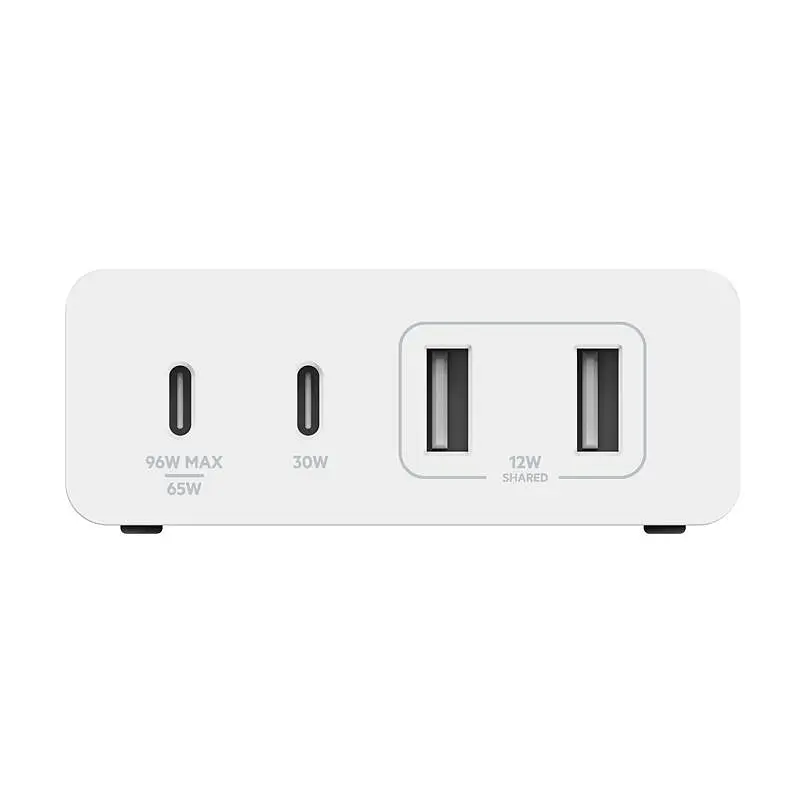 Мережевий зарядний пристрій Belkin Home Charger 108W Dual USB-С/USB-A (WCH010VFWH) - фото 2