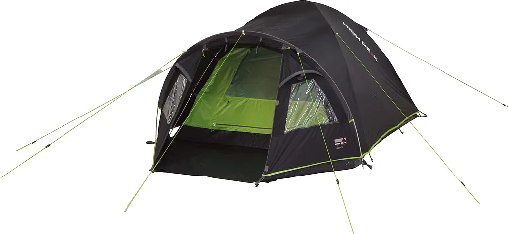 Намет тримісний High Peak Talos 3 Dark Grey/Green (11505) - фото 7