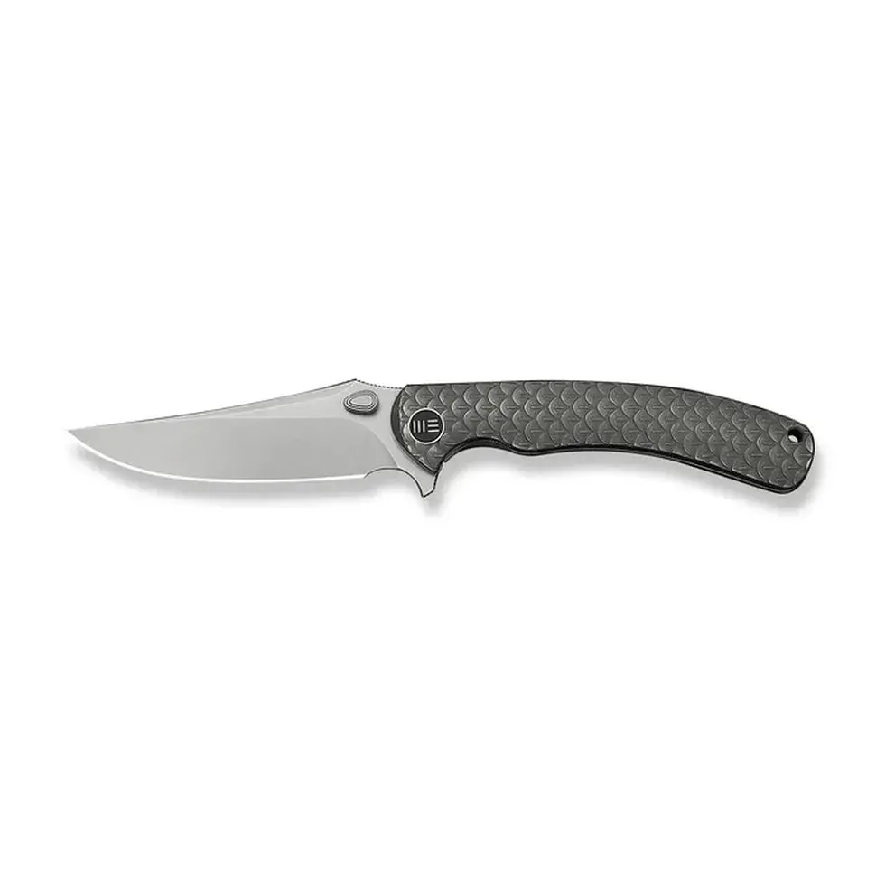 Ніж складаний туристичний Weknife Dracarys, (9.1 см) Böhler M390 / титан 6AL4V сірий - фото 3