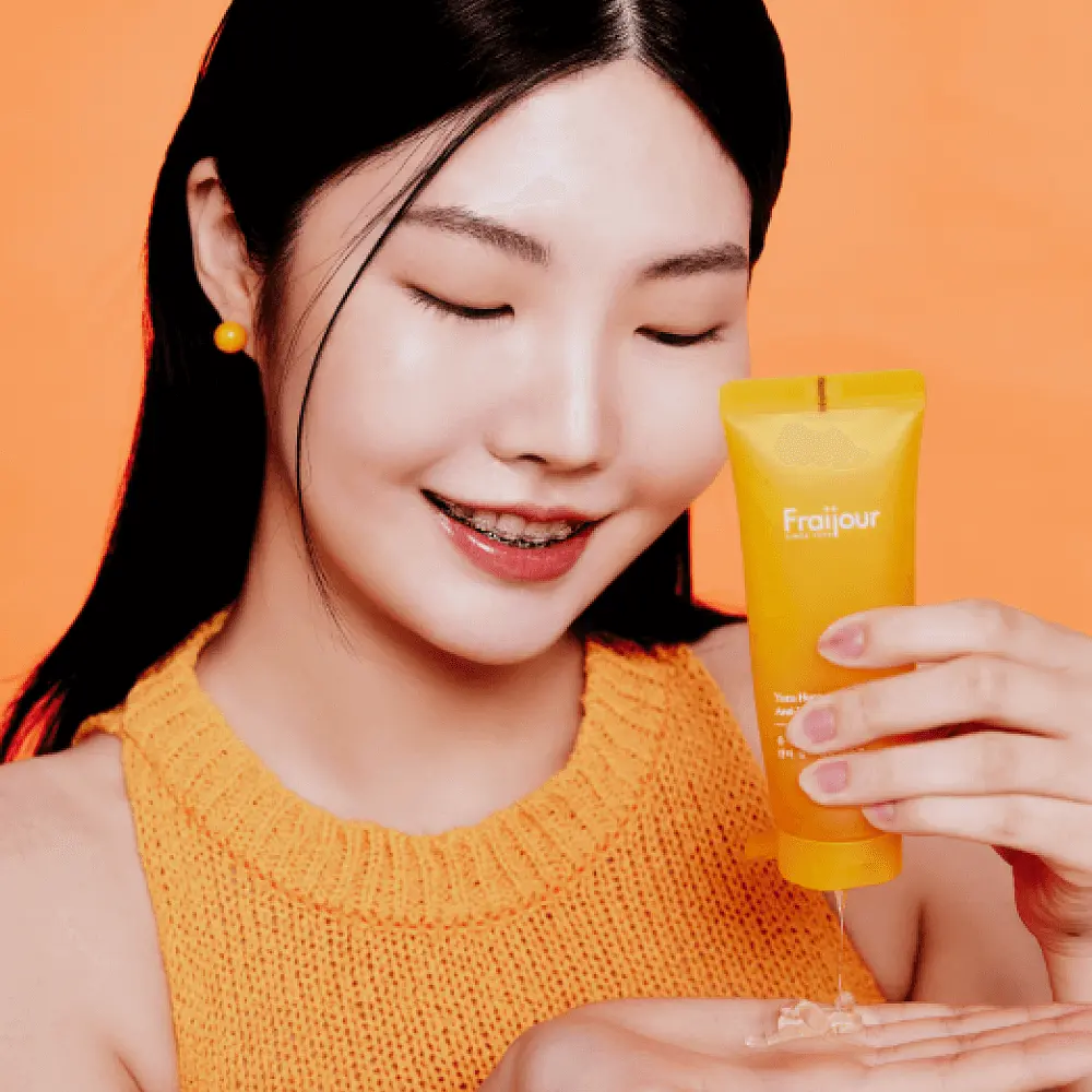 Освітлююча капсульна незмивна маска Yuzu Honey Anti-Mela Capsule Mask Fraijour 75 мл - фото 3