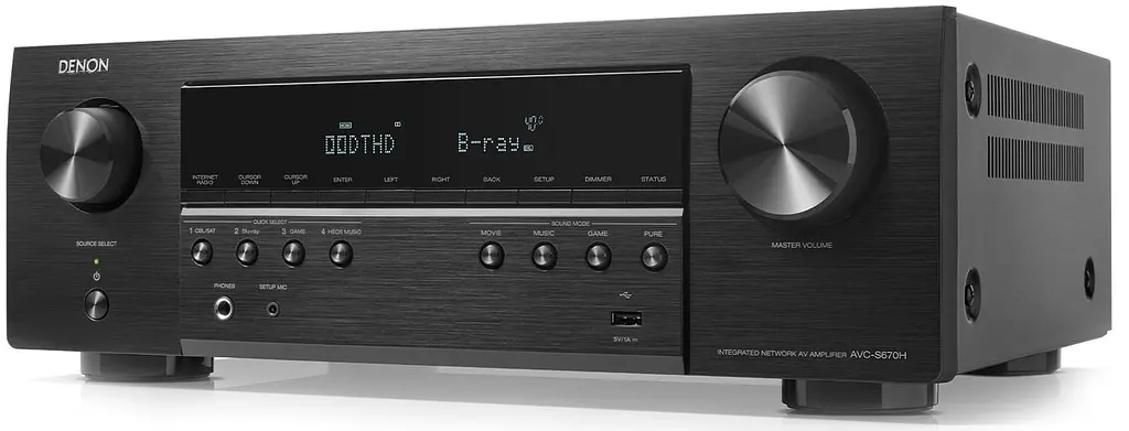 AV-Ресивер 5.2-канальний Denon AVC-S670H Black - фото 2