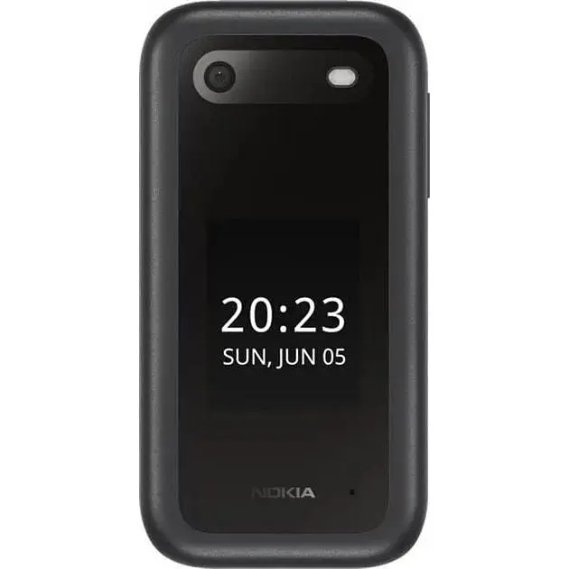 Телефон кнопочный Nokia 2660 Flip DS черный - фото 4