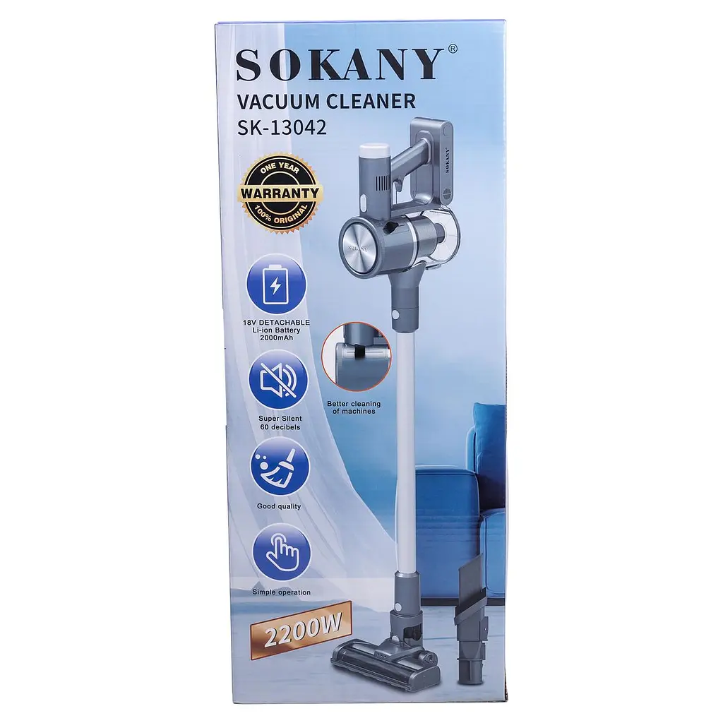 Вертикальний пилосос SOKANY SK-13042 колбовий циклонний Sokany SK-13042 - фото 10