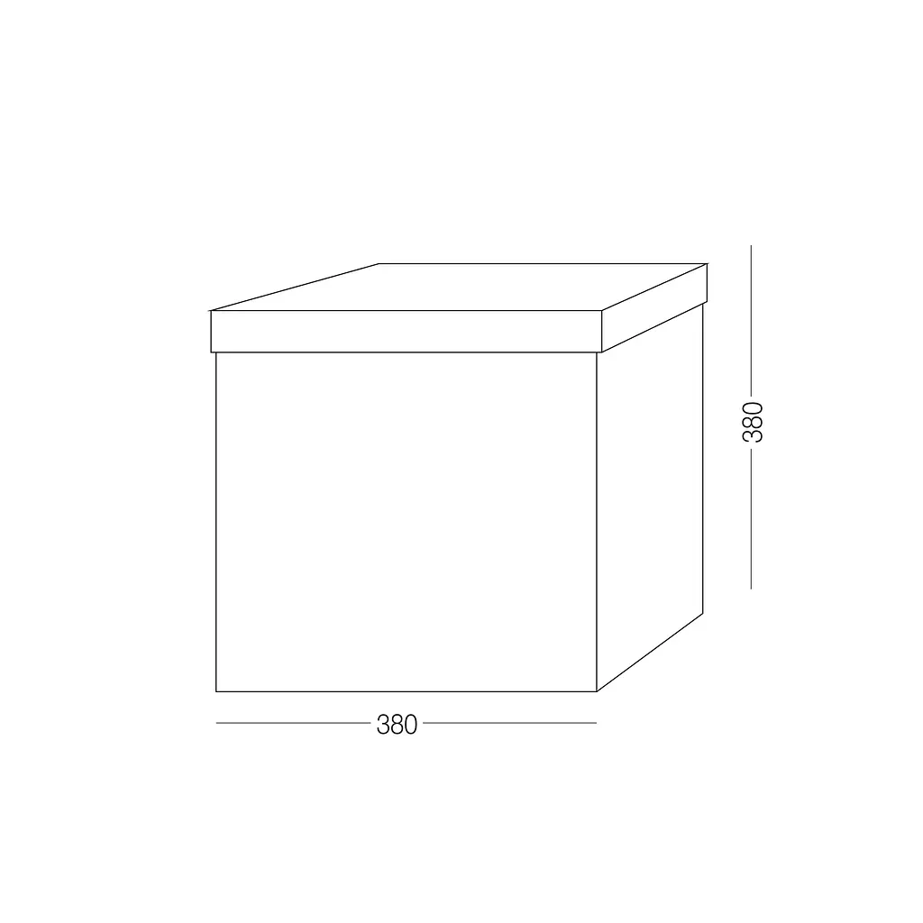Пуф для зберігання МВМ My Home велюровий 380х380х380 мм синій (TH-05 BLUE) - фото 10