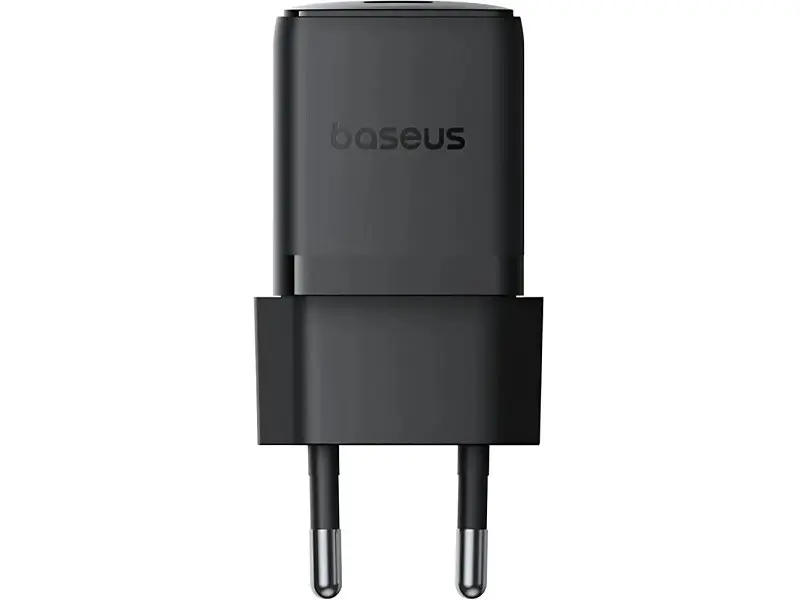 Мережевий зарядний пристрій BASEUS Palm Fast Charger 30 W Type-C to Type-C cable Black (P10111605113-01) - фото 3