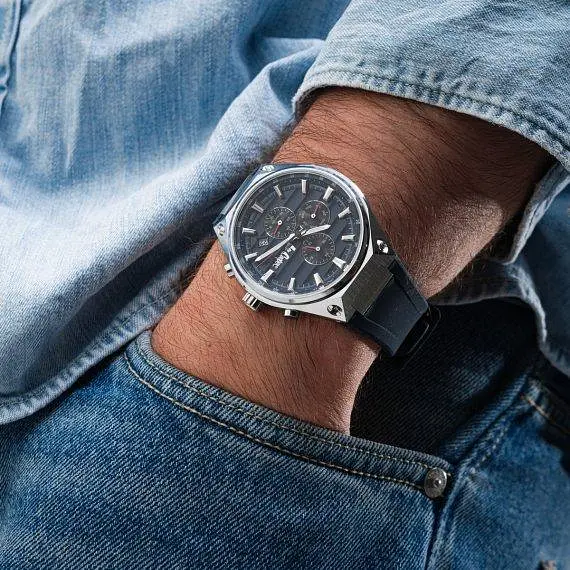 Чоловічий водостійкий наручний годинник Lee Cooper Style - фото 8