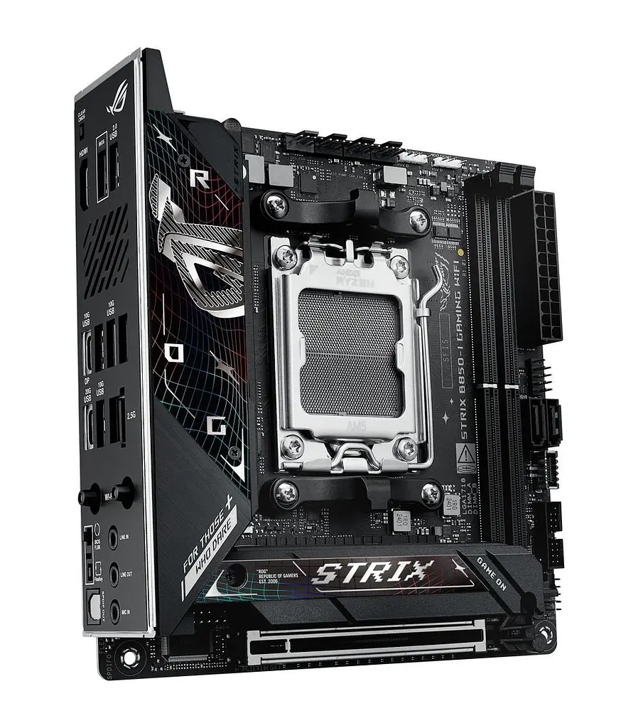 Материнская плата Asus ROG Strix B850-I Gaming WiFi Socket AM5 - фото 3