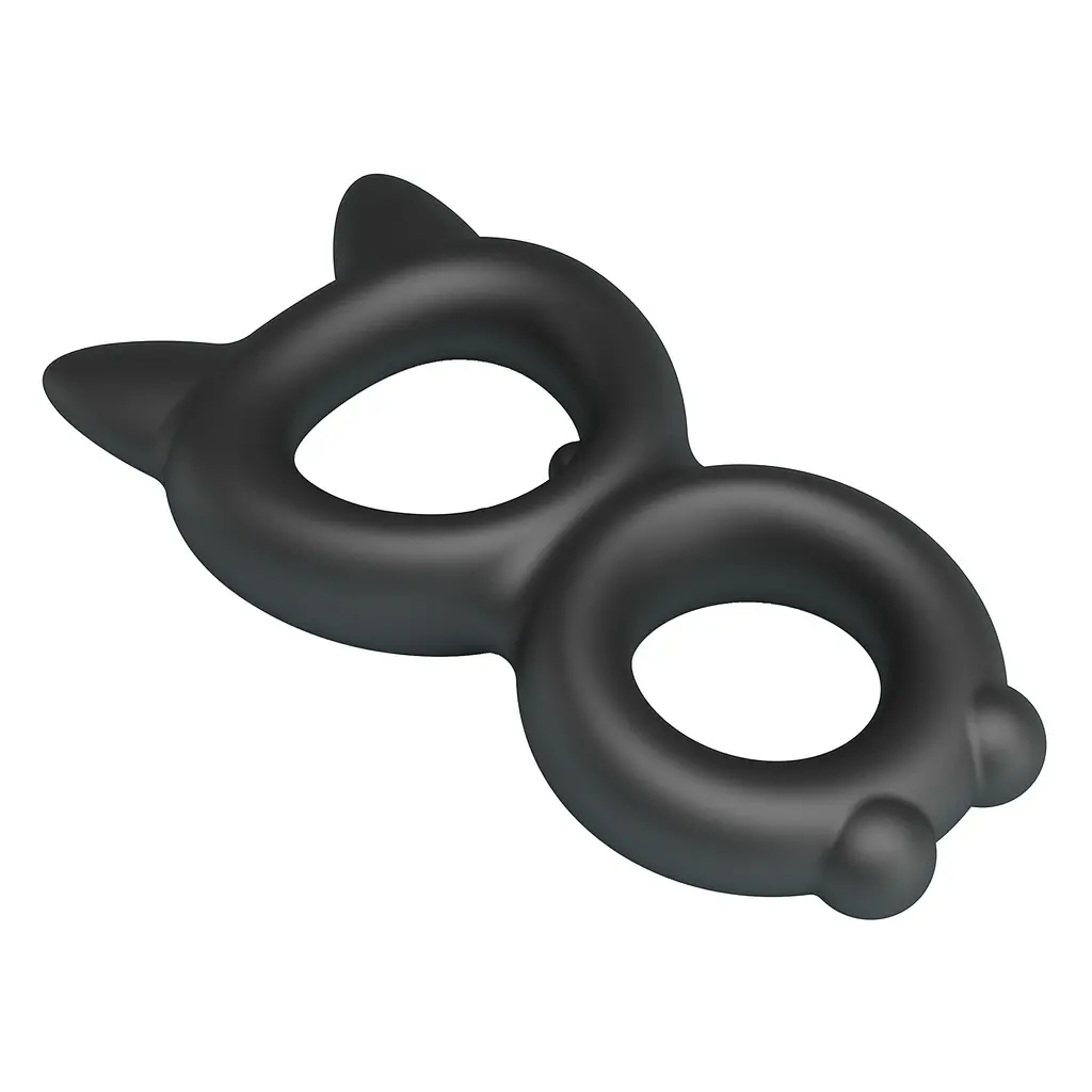 Ерекційне кільце Crazy Bull Toran 9.3 см (чорний) - фото 10
