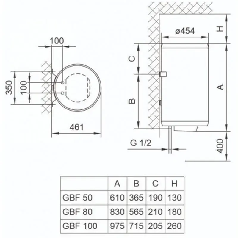 Бойлер TIKI GBF 80/UA (700097) - фото 2