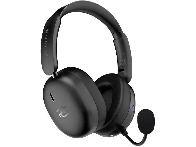 Навушники з мікрофоном Proove Zephyr (APP) Black Purple (WHZP00022001) - фото 2
