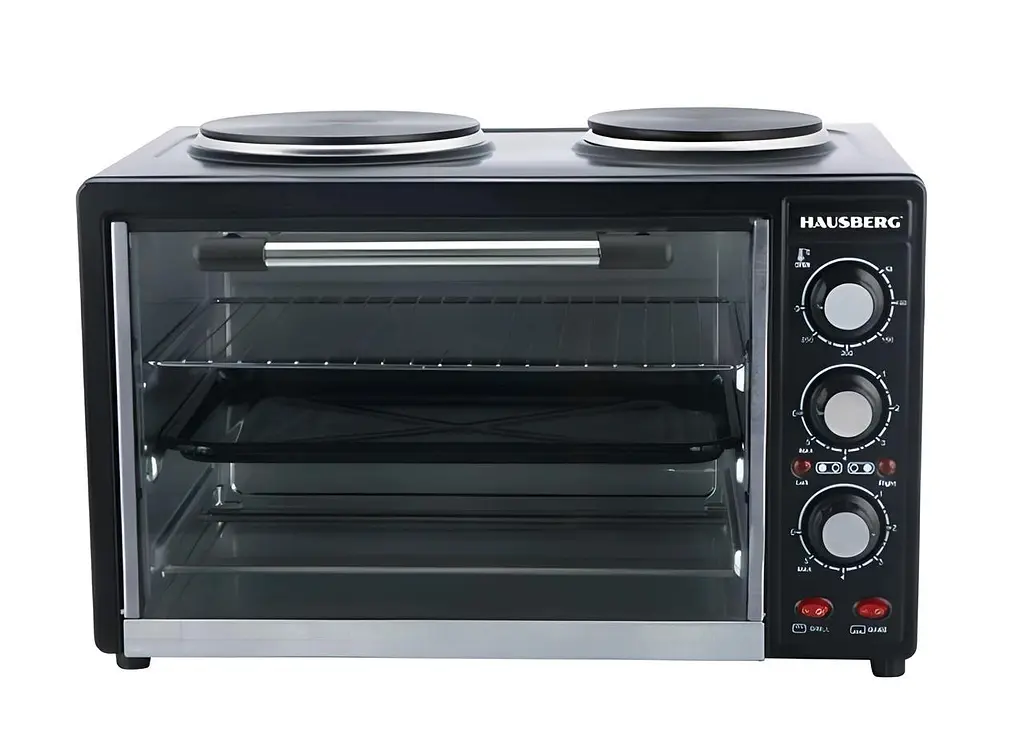 Електродуховка з конфорками Hausberg HB-8010 35 л