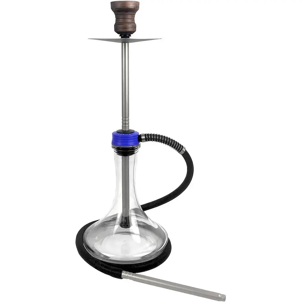 Кальян GORILLA 2.0 Blue Craft Clear - фото 2