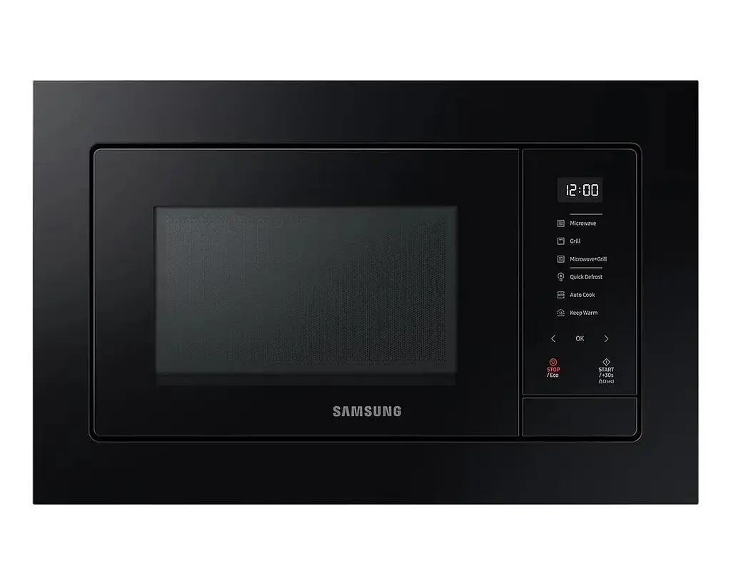 Мікрохвильова піч з грилем вбудована Samsung MG20A7318AK