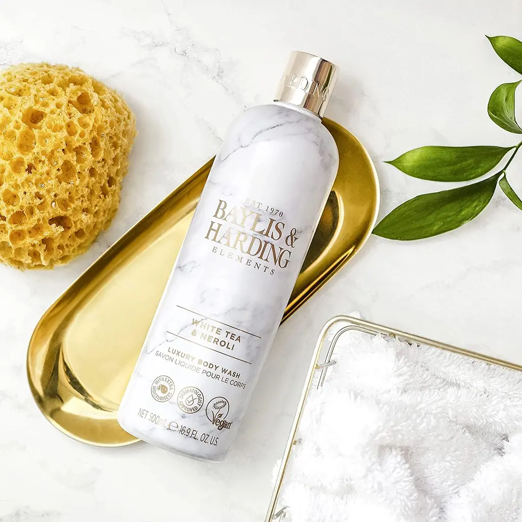 Гель для душа Baylis & Harding Elements White Tea & Neroli 500 мл - фото 4