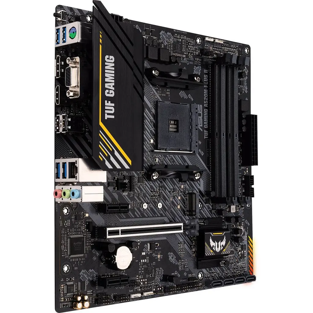 Материнська плата Asus TUF Gaming A520M-Plus II (90MB17G0-M0EAY0) [93574] - фото 3