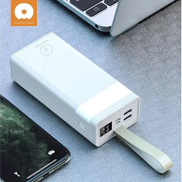 Повербанк WUW Y108 30000 mAh білий - фото 4