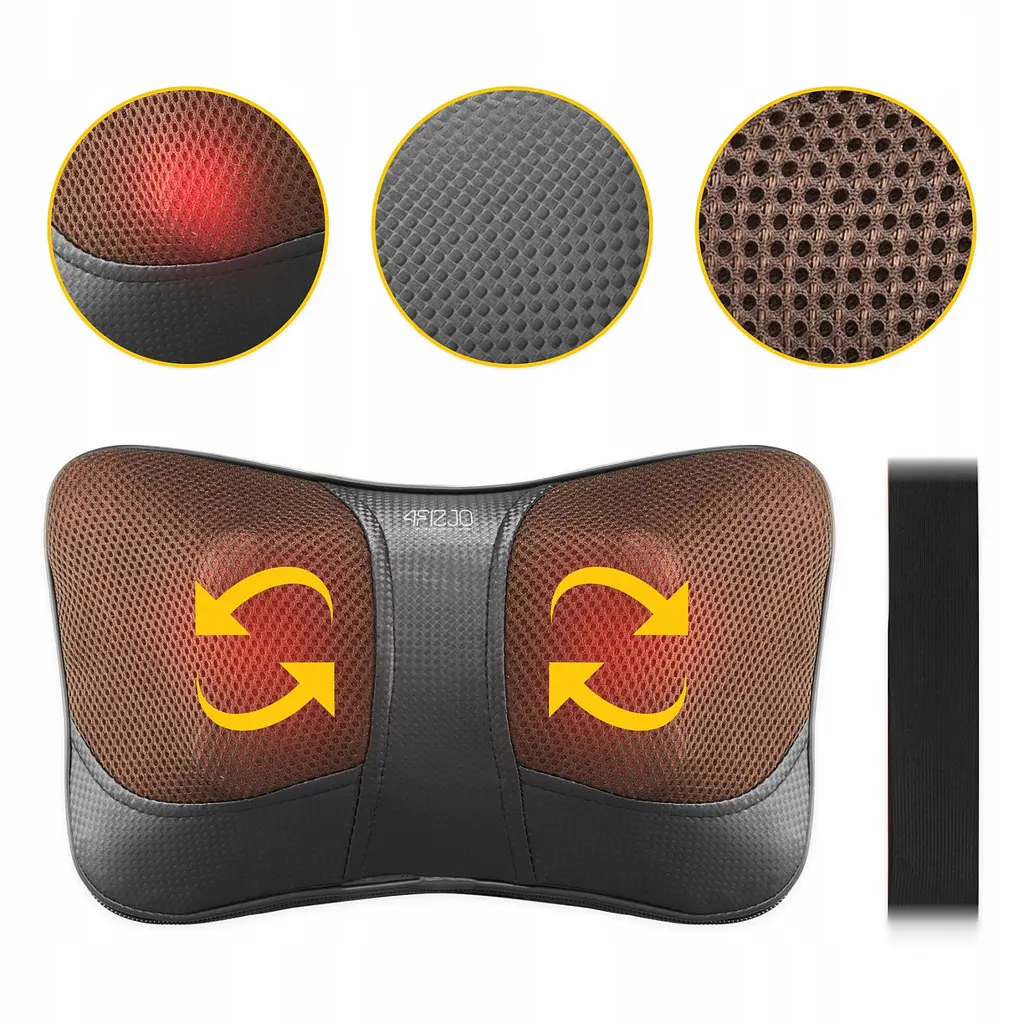 Подушка-масажер 4FIZJO Shiatsu Ultra+ 4FJ0559 Brown (P-5907739319180) - фото 6