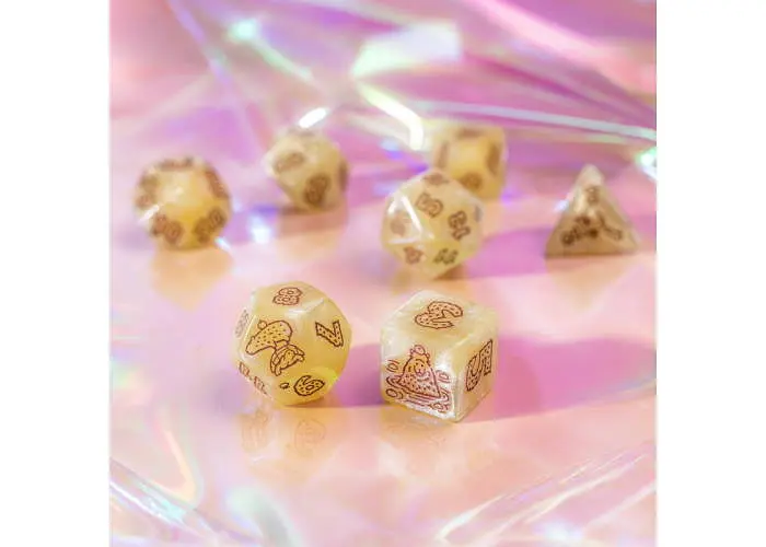 Набір кубиків Capybara Dice Set: Sleepie (7 шт.) (SCAP02) - фото 5
