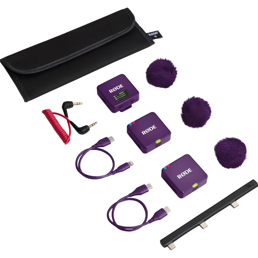 Мікрофонна радіосистема Rode Wireless GO Gen 3 Purple (WIGOGEN3PUR) [170529] - фото 5