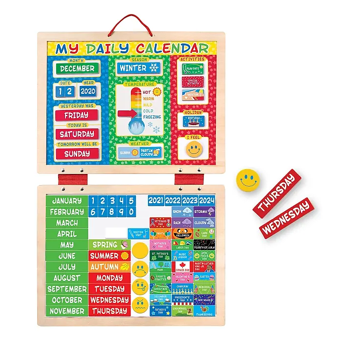Магнітний денний календар Melissa&Doug (MD9253) - фото 2