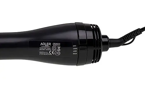 Фен сушарка для волосся Adler AD 2023 щітка 2 в 1 - фото 5