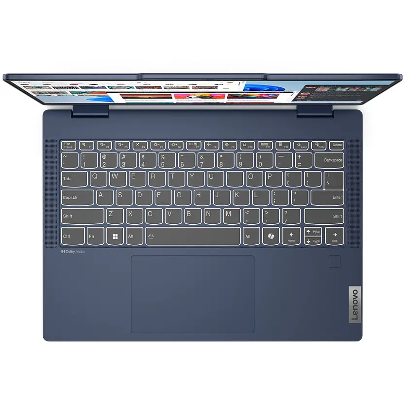 Ноутбук Lenovo IdeaPad 5 2-in-1 14AHP9 5 8645HS la 50GHz, IPS, сенсорний, 16GB LPDDR5x, 1TB, Без ОС - фото 10
