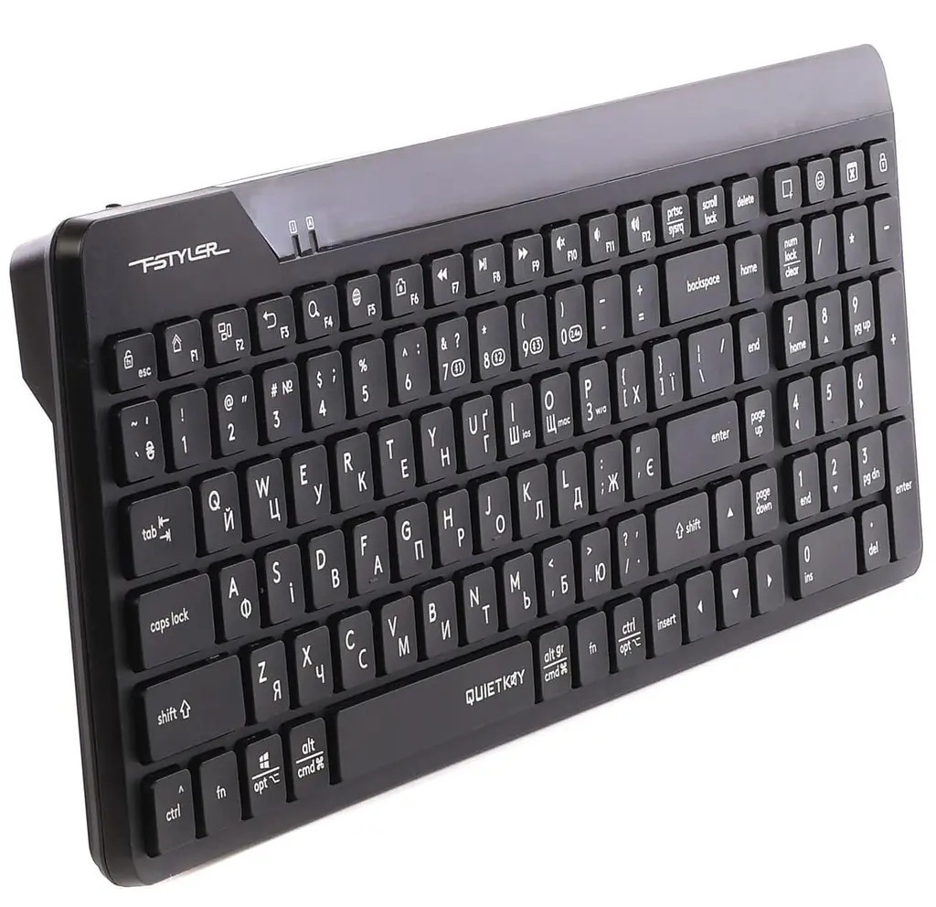 Клавіатура A4Tech Fstyler FBK23 AS Black (FBK23 AS (Black)) - фото 3