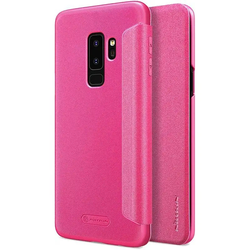 Чохол-книжка Nillkin Sparkle Leather Case Samsung Galaxy S9+ Red - фото 7