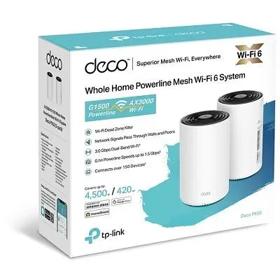 Маршрутизатор TP-Link (DECO-PX50-2-PACK) - фото 3