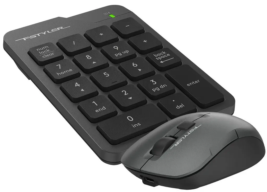 Комплект (Клавіатура та миша) A4Tech FG1600C Air2 Grey (FG1600C Air2 (Grey)) - фото 4
