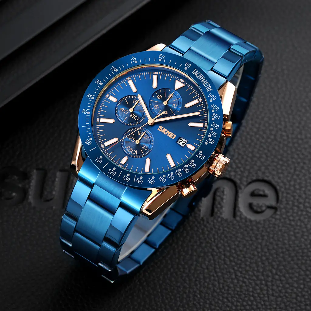 Наручные часы мужские 9253RGBU Rose Gold-Blue Skmei acs0029844 - фото 4