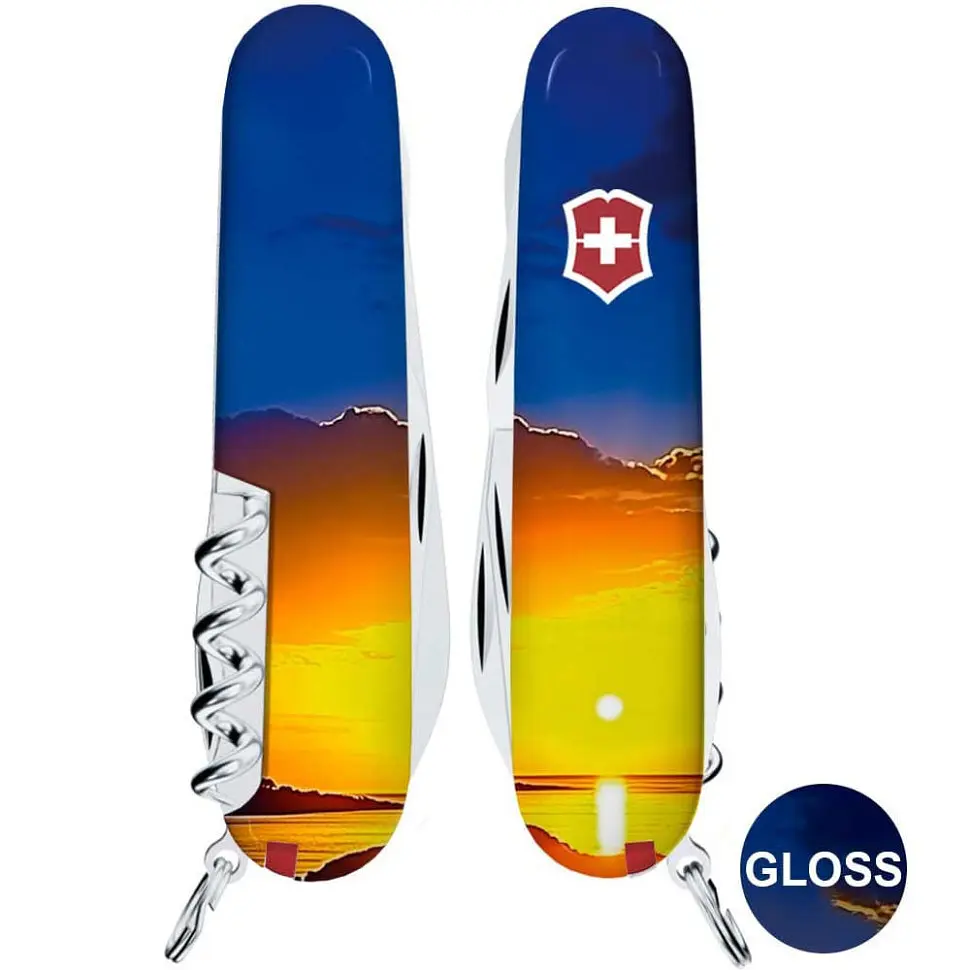 Ніж Victorinox Climber Ukraine 91мм 14функ Світанок - фото 5