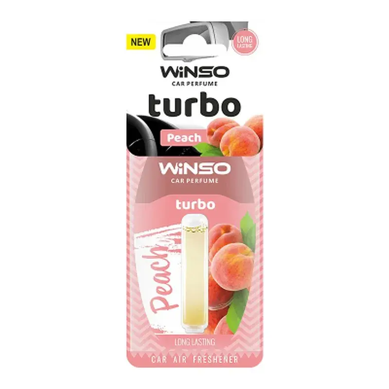 Ароматизатор для автомобіля Winso Turbo Peach (532760)