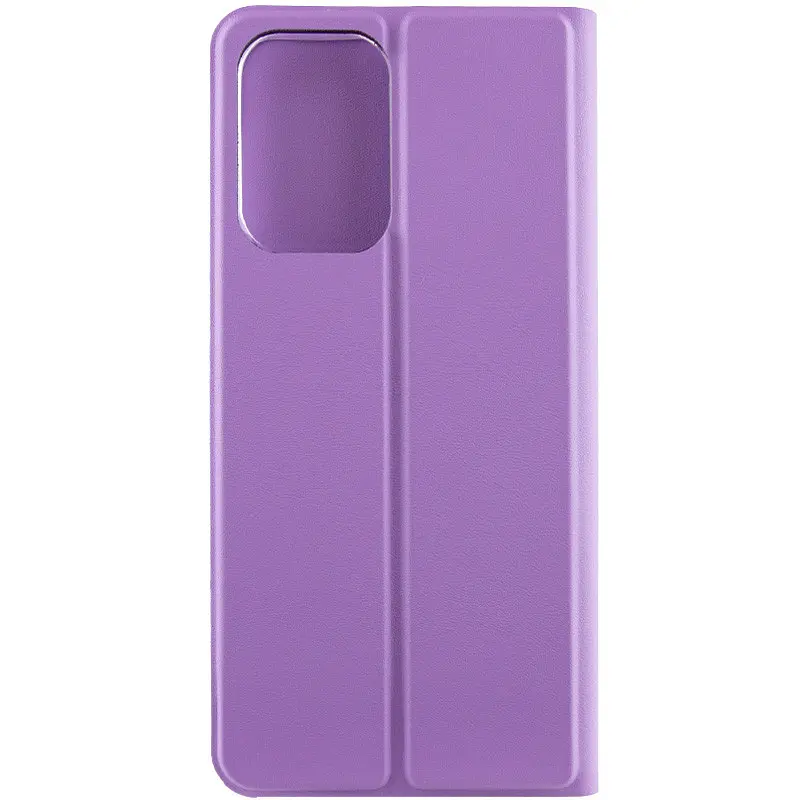 Шкіряний чохол-книжка GETMAN Elegant (PU) для Motorola Moto G32 Бузковий - фото 3