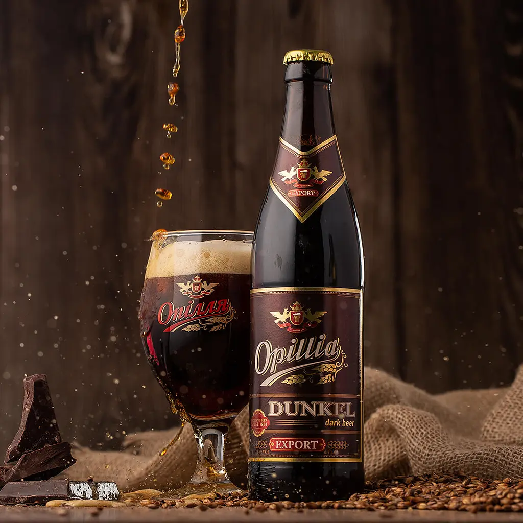 Пиво Опілля Export Dunkel темне 4.8% 0.5 л з/б - фото 5