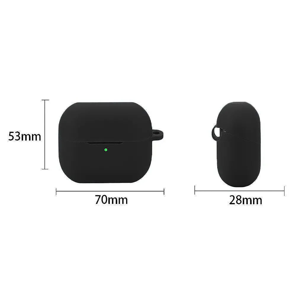 Чохол для навушників BeCover Silicon для Samsung Galaxy Buds 3 Pro Чорний (712000) - фото 2